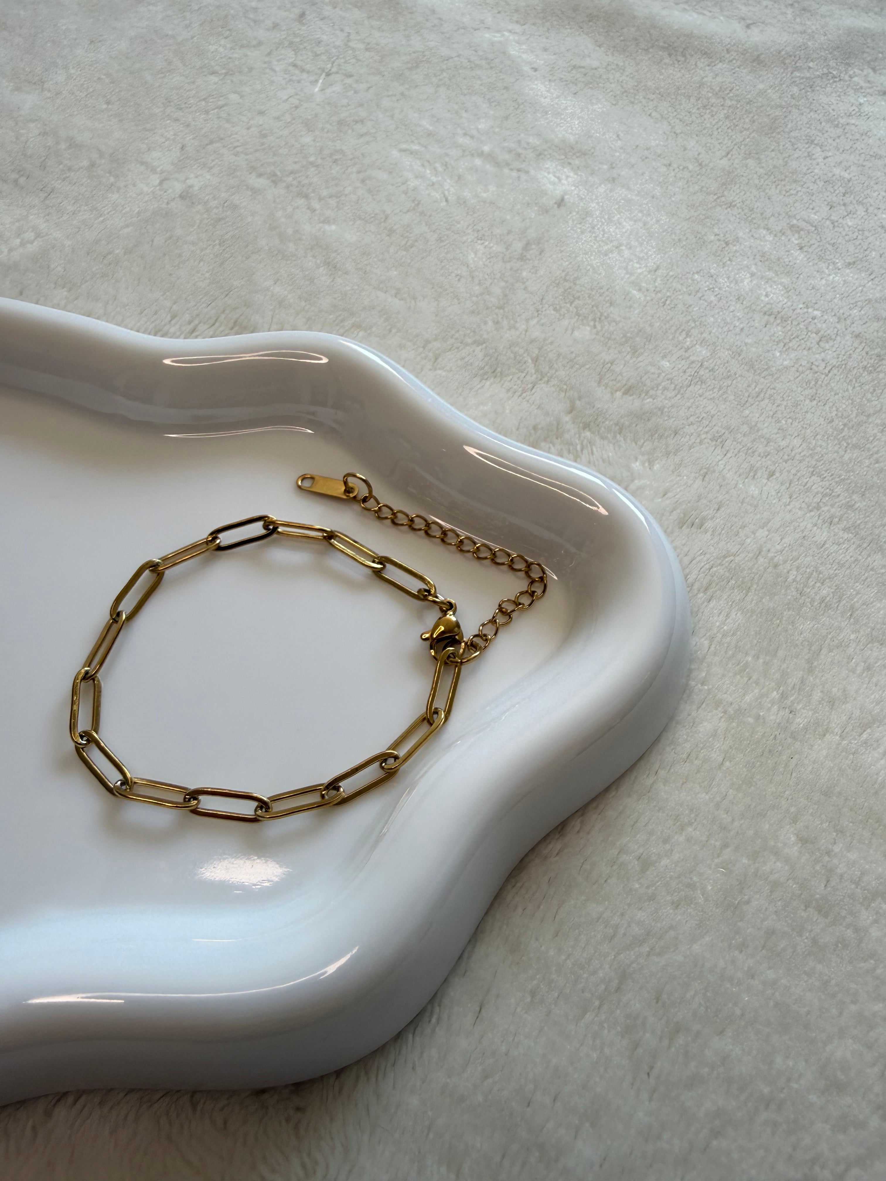 Bracelets en acier inoxydable en or