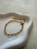 Bracelets en acier inoxydable en or