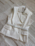 Blazer "NAÏA" Beige Ivory